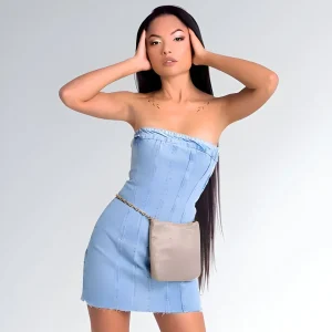 Mini Vestido Traf Bodycon